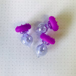 PRO Joystick matches Ultra Violet Puffco Pro Travel Glass